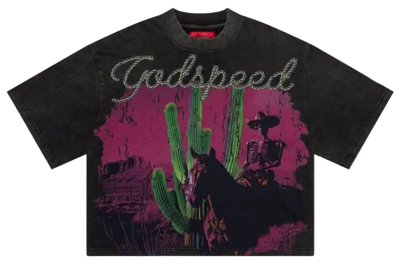 GodSpeed WestWorld T-Shirts "Grey Wash"