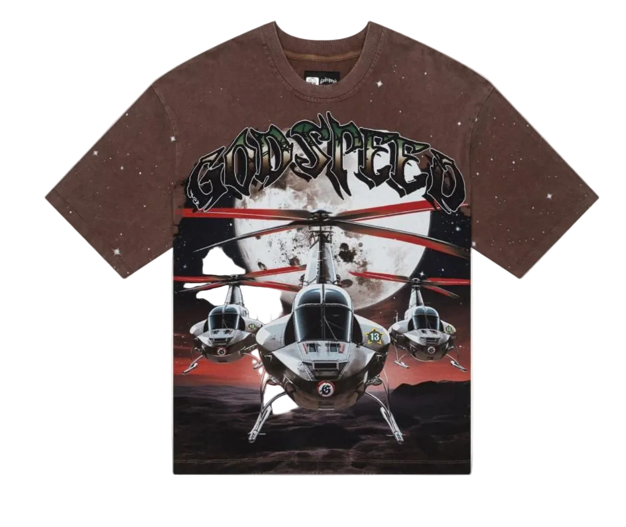 Godspeed Air Strike T-Shirts 'Brown'