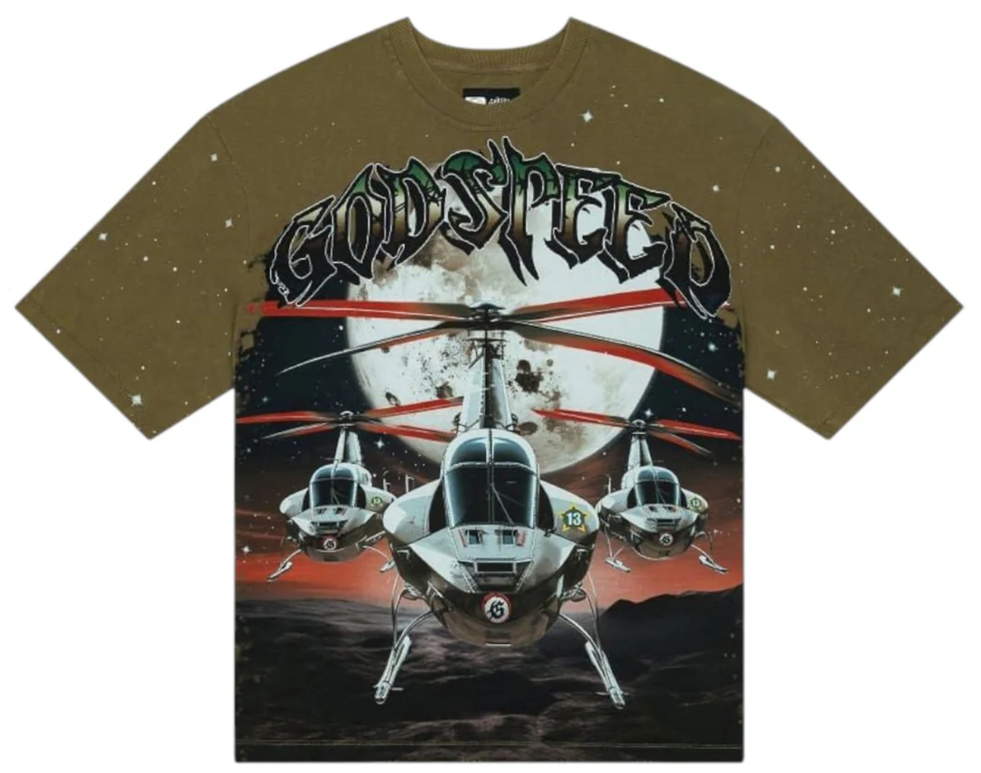 Godspeed Air Strike T-Shirts 'Olive'