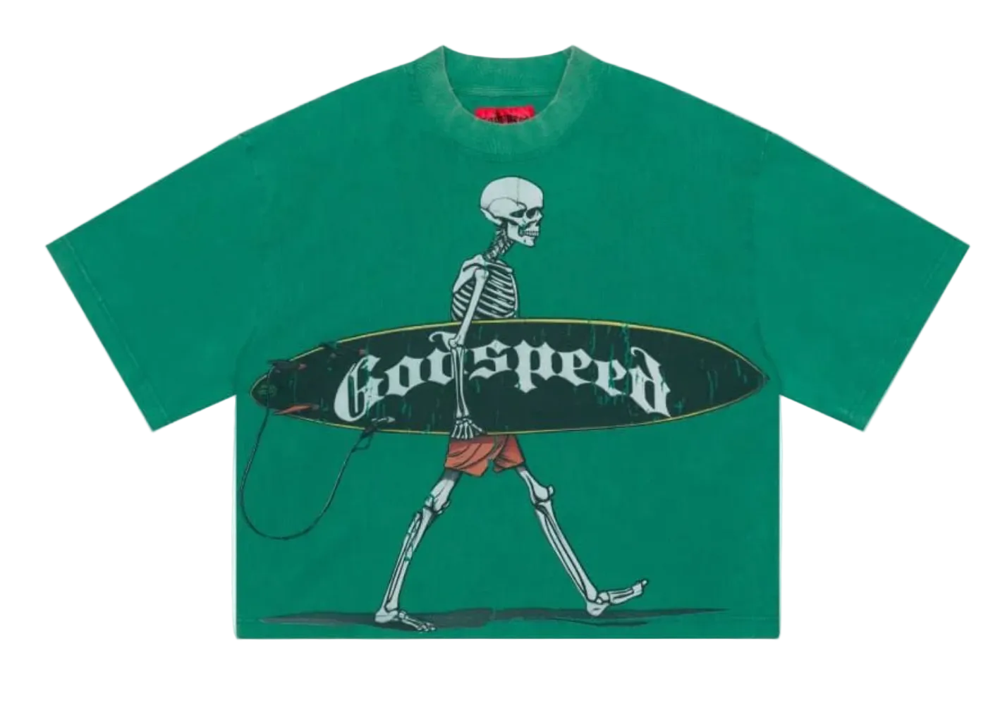 Godspeed Surf Day T-Shirts 'Green'