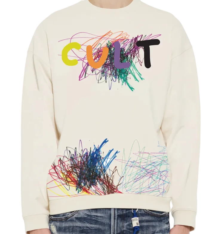 Cult Of Individuality Sweatshirts "Cream"