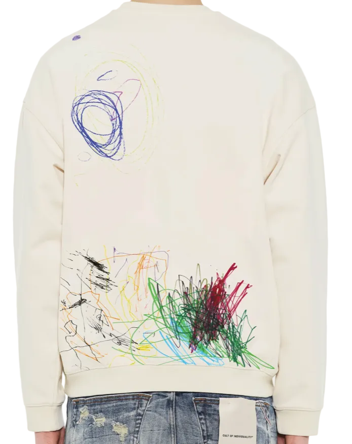 Cult Of Individuality Sweatshirts "Cream"
