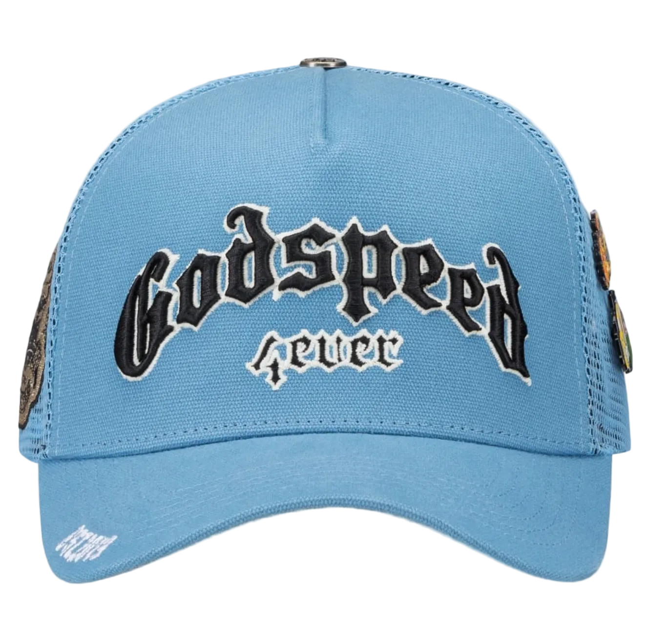 Godspeed Forever Trucker Hats 'Sky Blue'