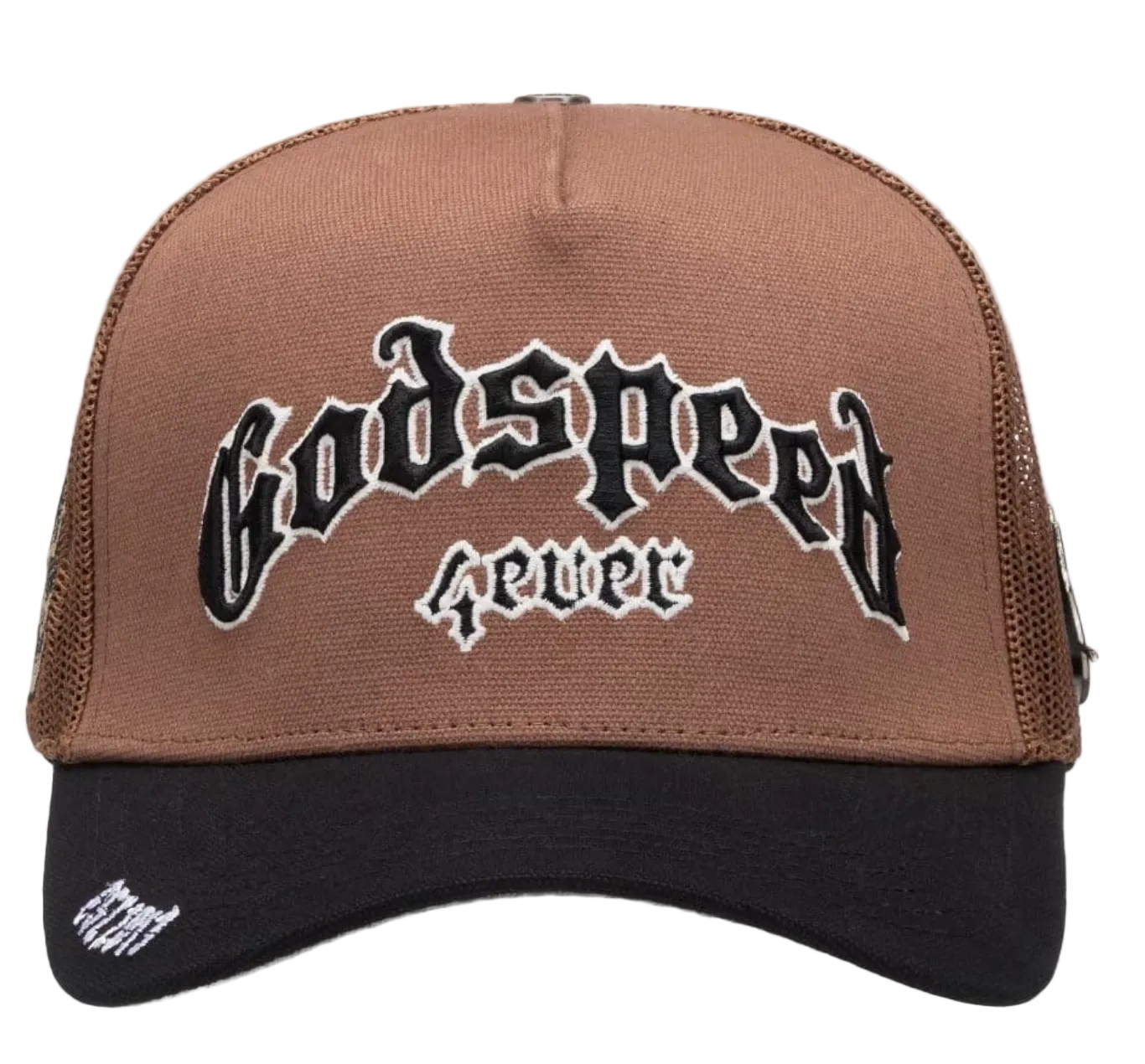 Godspeed Forever Trucker Hats 'Brown'