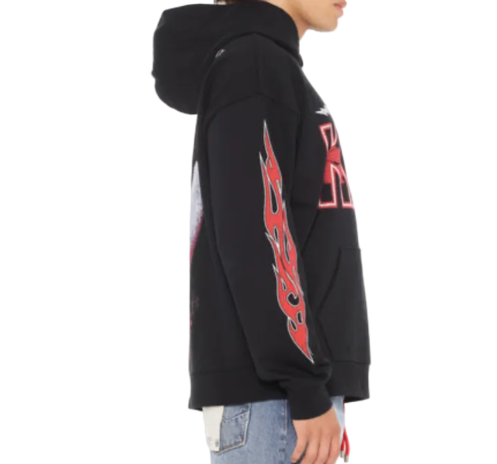 Cult Of Individuality Kiss Hoodies "Black-Red"
