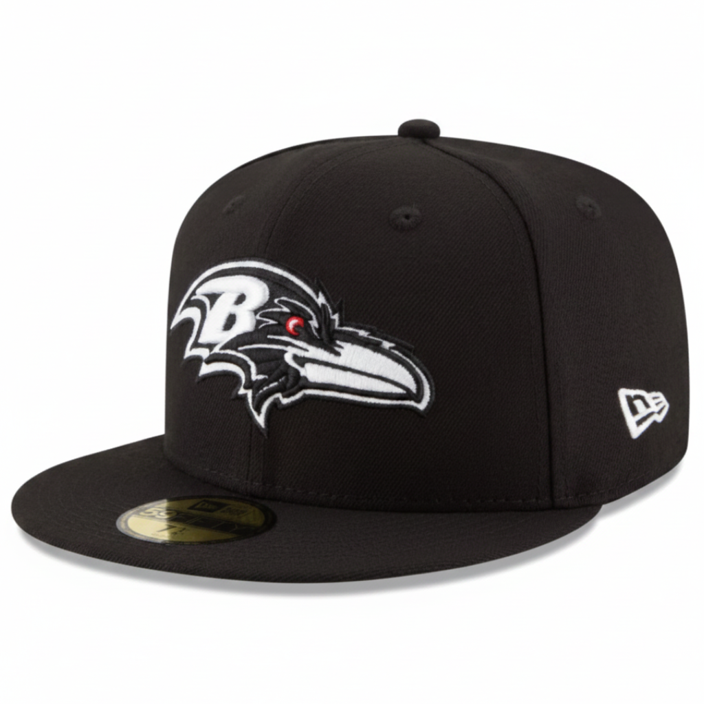 New Era Baltimore Ravens Snapback Hat 'Black/White'