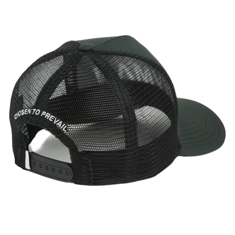 Cult "HVMAN' Trucker Hat 'Black/White'
