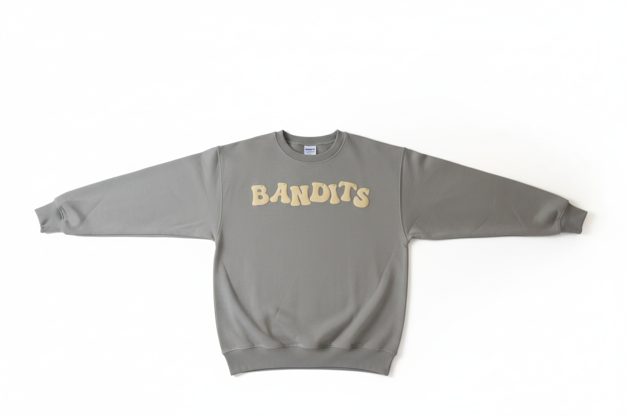 Bandits Only The Strong Survive Crewneck Sweatshirt 'Stone'