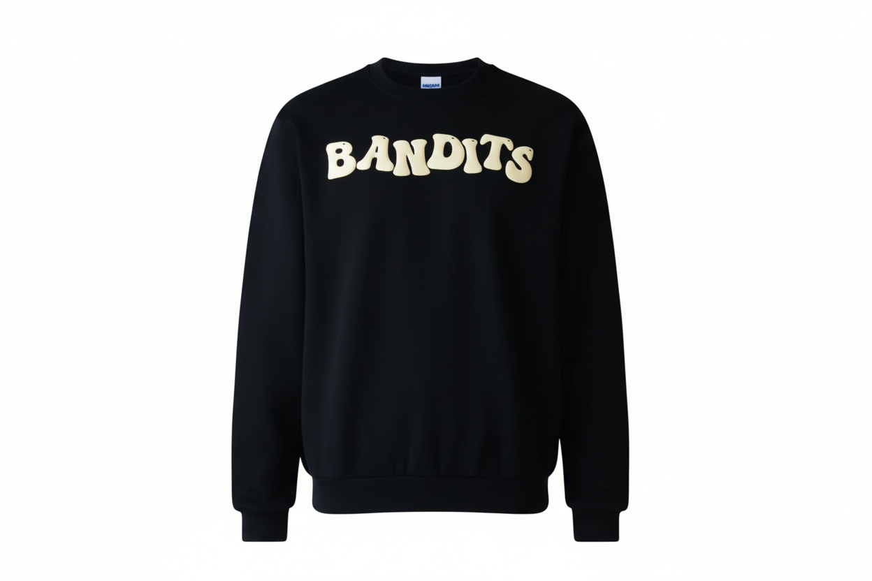 Bandits Only The Strong Survive Crewneck Sweatshirt 'Black'