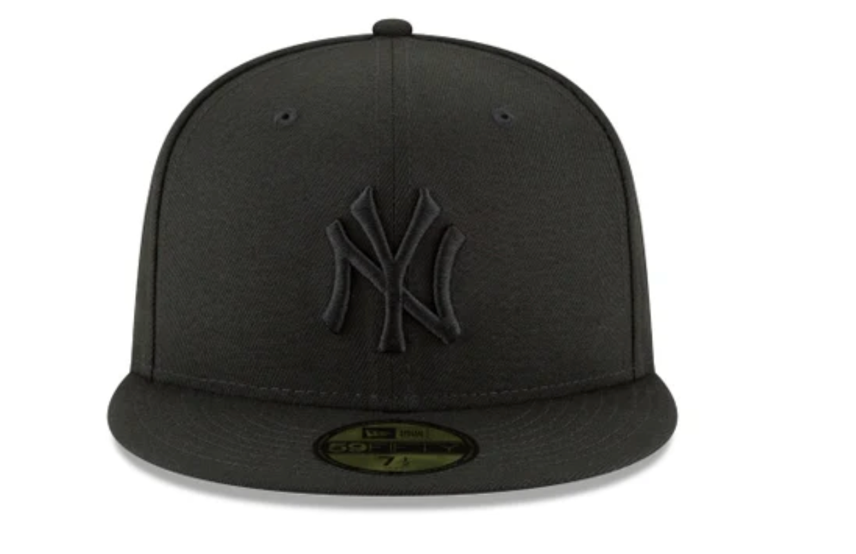 New Era New York Yankees Fitted Hat 'Black'