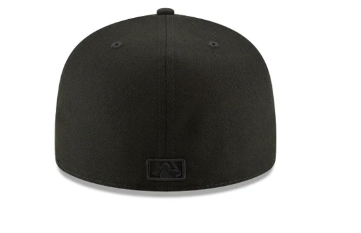 New Era New York Yankees Fitted Hat 'Black'
