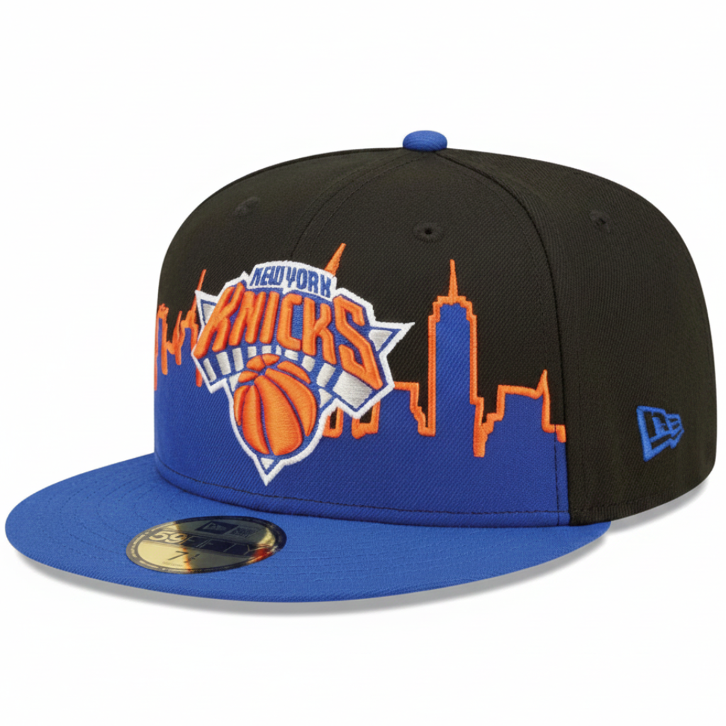 New Era New York Knicks 2022 Nba Tip Off Fitted Hat 'Black/Blue'
