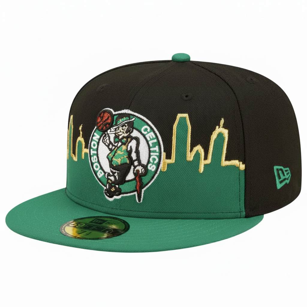 New Era Boston Celtics 2022 NBA Tip Off Fitted Hat 'Black/Green'