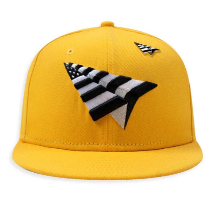 Paper Planes New Era Paper Planes Logo Hat Yellow