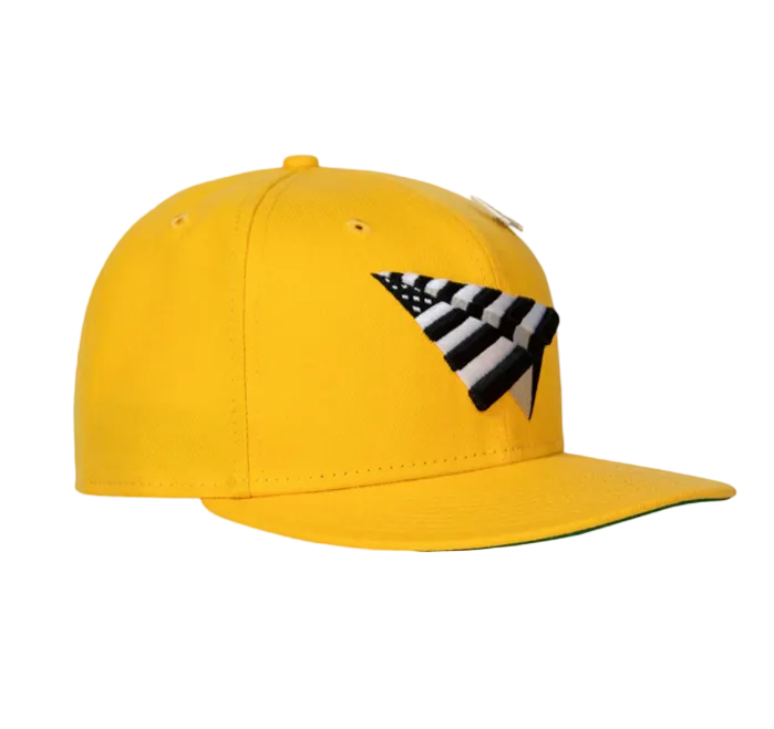 Paper Planes New Era Paper Planes Logo Hat Yellow
