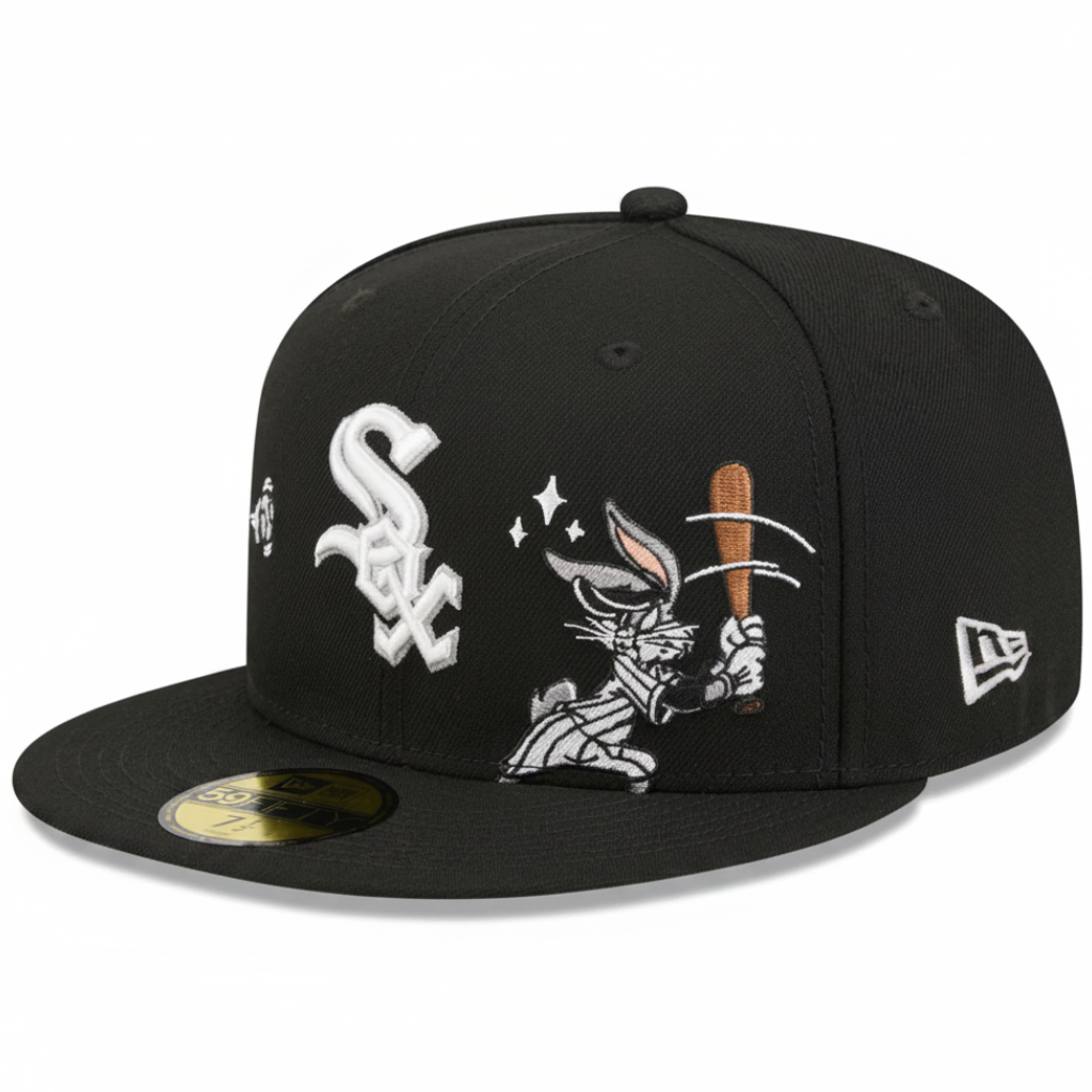 Bugs Bunny Swing Chicago White Socks 9FIFTY Snapback Hats
