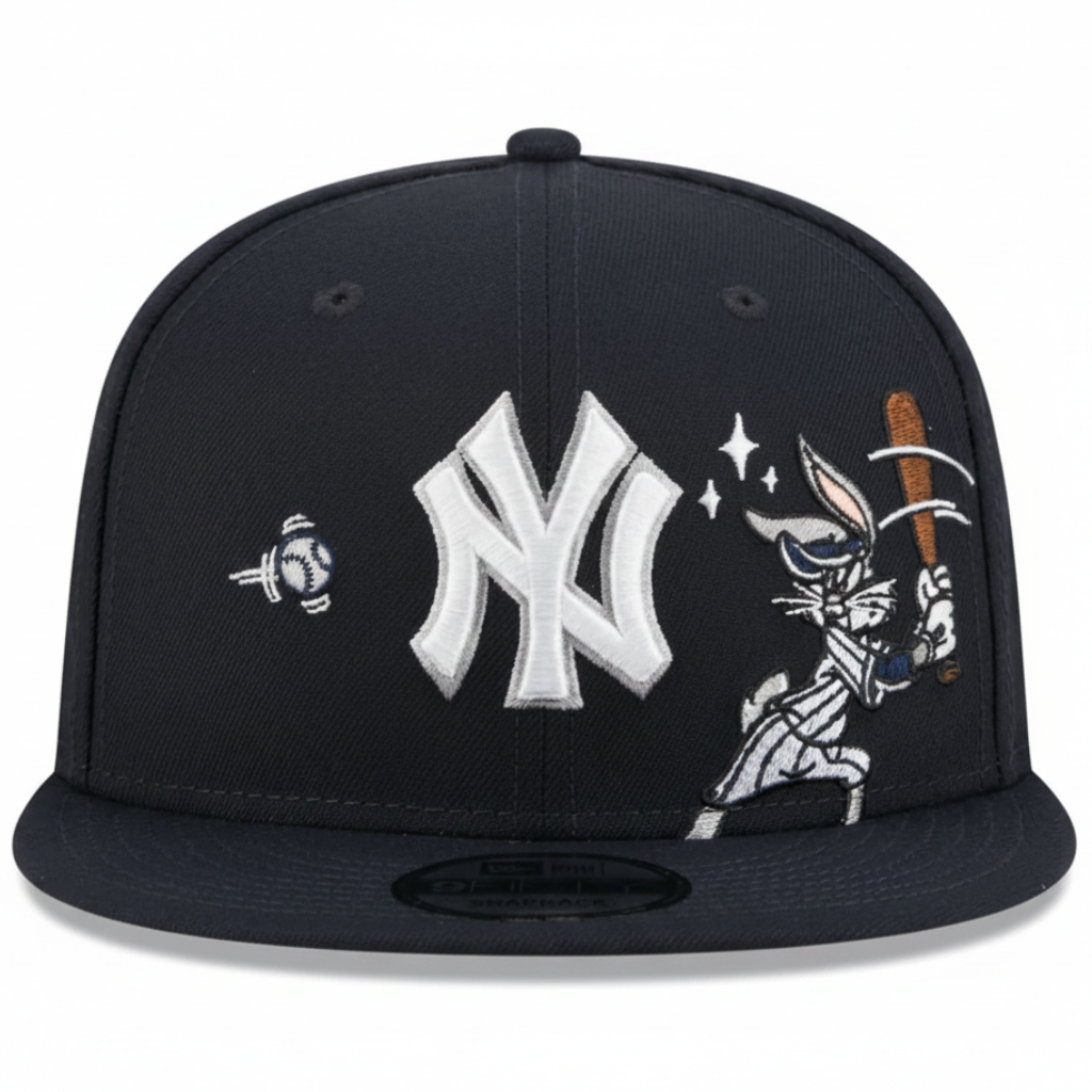 New York Yankees Bugs Bunny Swing 9FIFTY Snapback Hats 'Navy'