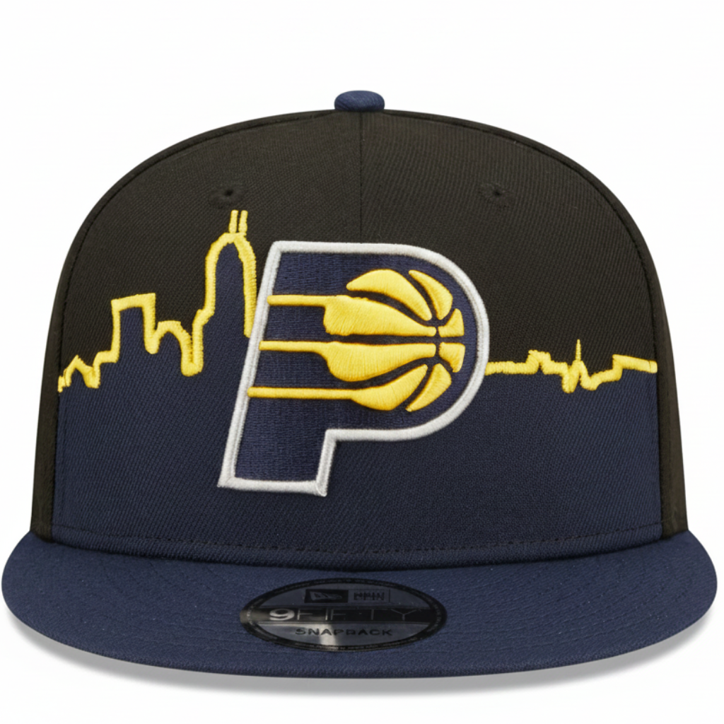 New Era Indiana Pacers 2022 Tip-Off Snapback Hat 'Black'