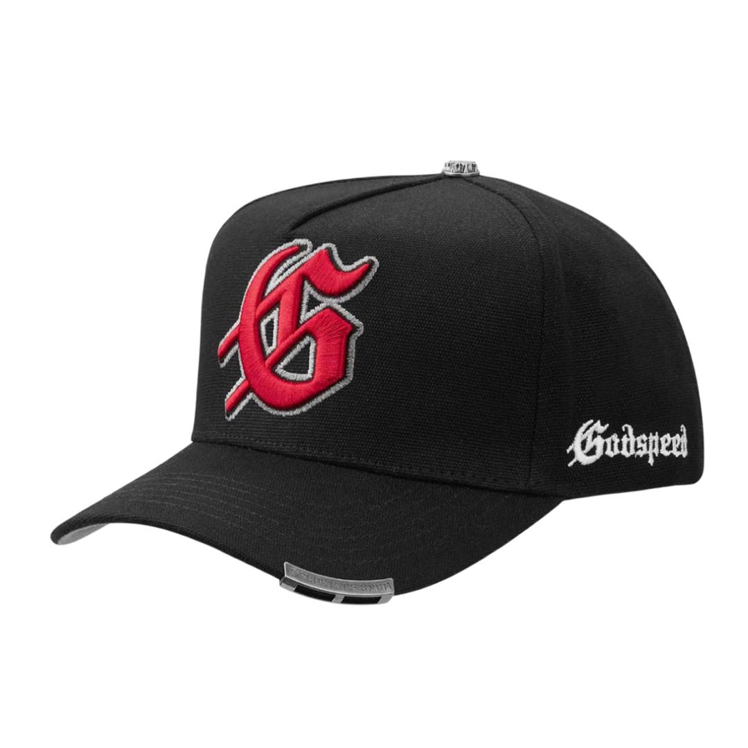 Godspeed G Logo Snapback Hat 'Black/Red'