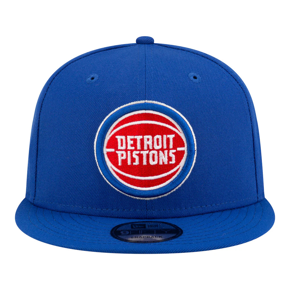 New Era Detroit Pistons Fitted Hat 'Blue'