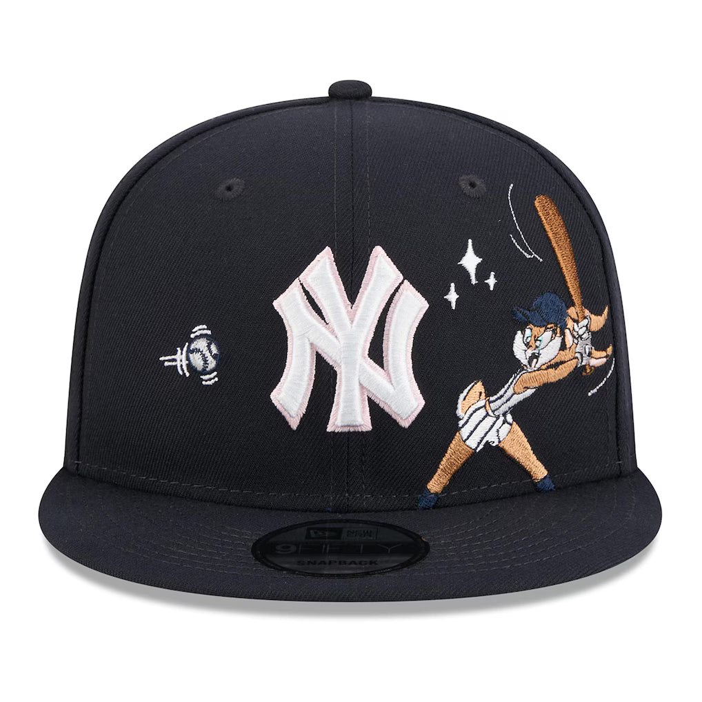 New York Yankees New Era Looney Tunes Lola Bunny 9FIFTY Snapback Hat - Navy