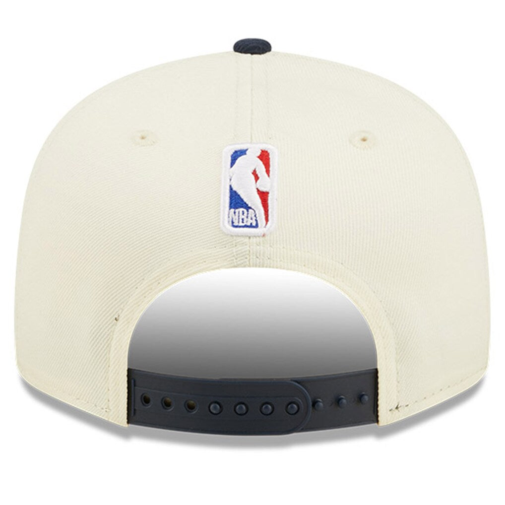 New Era New Orleans Pelicans 2022 NBA Draft Snapback Hat 'Cream/Navy'