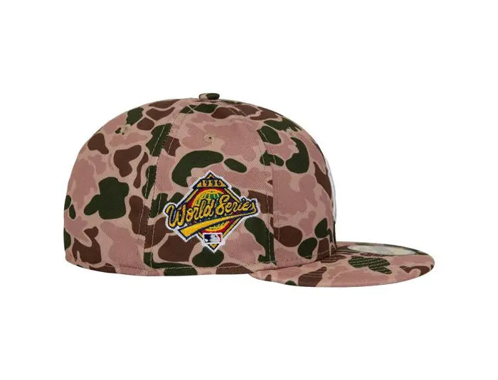 New Era New York Yankees 1996 World Series Fitted Hat 'Duck Camo'