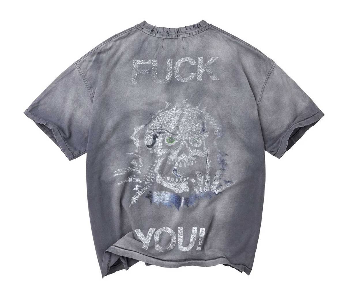 Vale Forever Skullies T-Shirts 'Grey'