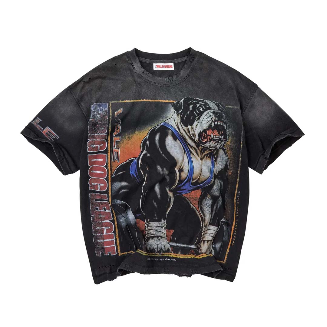 Vale Forever Heavyweight T-Shirt 'Faded Black'